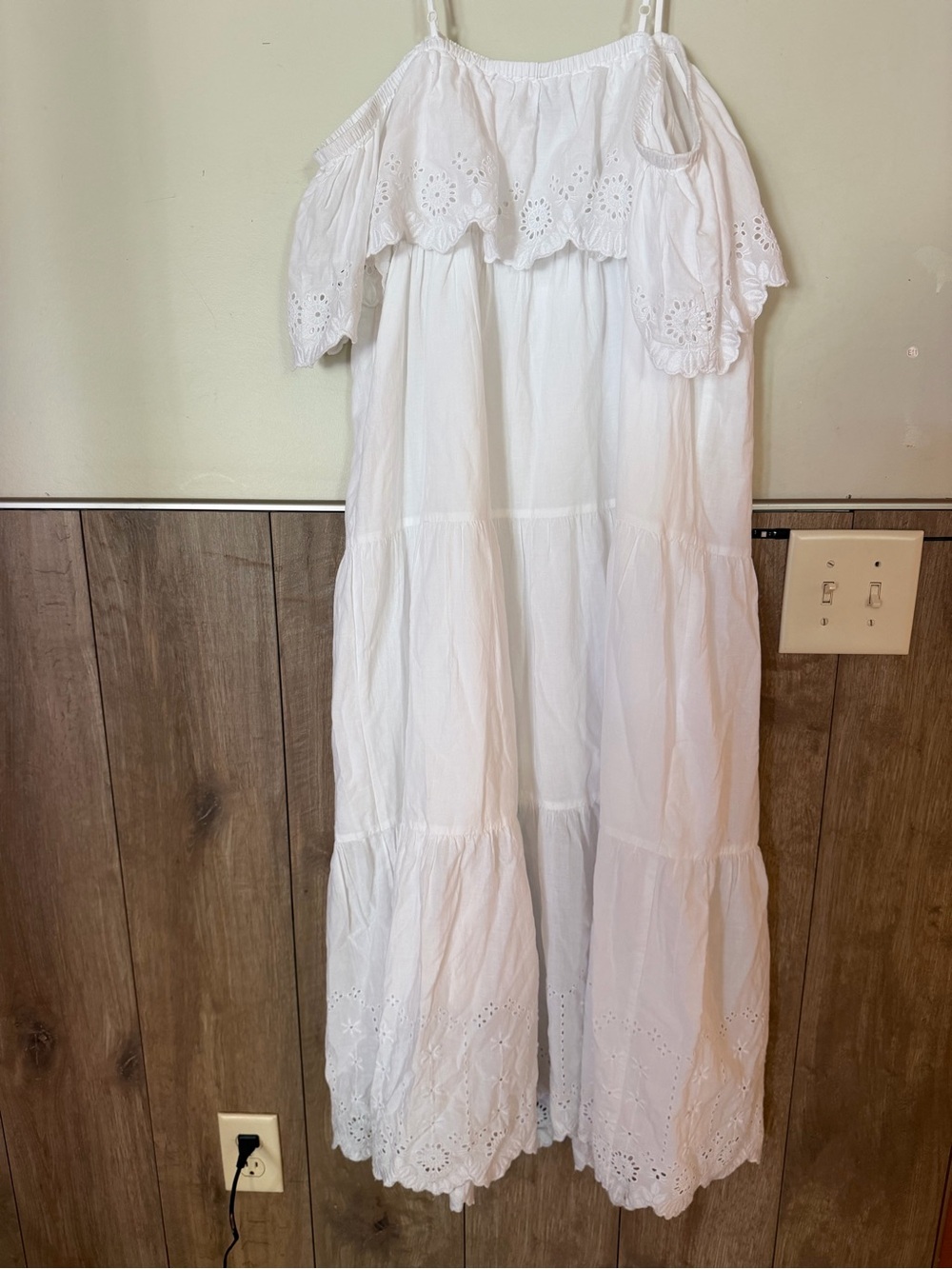 White Women’s Dress size L